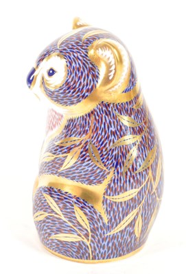 Lot 96 - ROYAL CROWN DERBY - 1994 FINE BONE CHINA KOALA PAPERWEIGHT FIGURE