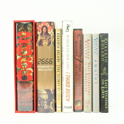 Lot 359 - BOLANO, ROBERTO. COLLECTION OF FIRST EDITIONS IN ENGLISH INCL. TRANSLATOR SIGNED EXAMPLES