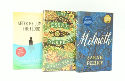Lot 142 - PERRY, SARAH. THREE SIGNED FIRST EDITIONS INCL. THE ESSEX SERPENT