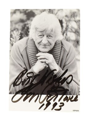 Lot 67 - DOCTOR WHO - JON PERTWEE - SIGNED 6X4" PHOTOGRAPHS