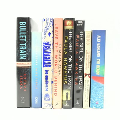 Lot 16 - HOLLYWOOD FILMS. COLLECTION OF EIGHT MAJ. SIGNED FIRST EDITIONS OF ADAPTED WORKS