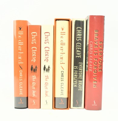 Lot 367 - CLEAVE, CHRIS. COLLECTION OF SIX SIGNED FIRST & LIMITED EDITIONS AND PROOF COPIES