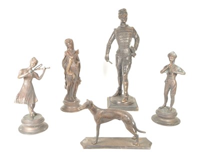 Lot 333 - COLLECTION OF ASSORTED BRONZE STATUES