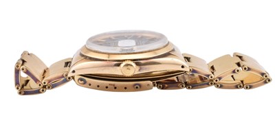 Lot 40 - 14CT GOLD ROLEX OYSTER PERPETUAL DATE 1500 WRISTWATCH