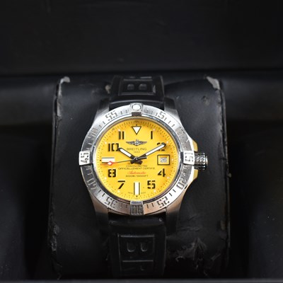 Lot 24 - BREITLING AVENGER II SEAWOLF CHRONOGRAPH WRISTWATCH