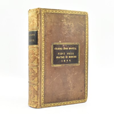 Lot 252 - MEDICINE. 1839 LECTURES ON THE THEORY & PRACTICE OF MEDICINE