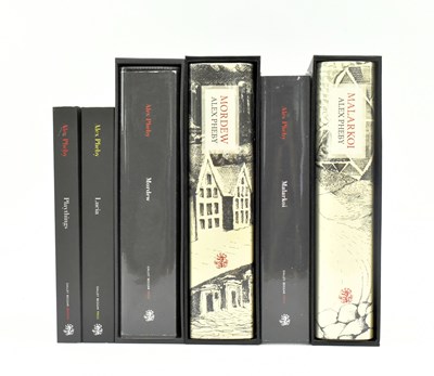 Lot 348 - PHEBY, ALEX. SIX SIGNED FIRST EDITIONS PUBL. GALLEY BEGGAR PRESS, THREE IN CUSTOM SLIPCASES