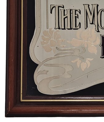 Lot 112 - VINTAGE COCA COLA PUB ADVERTISING MIRROR