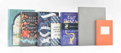 Lot 229 - SHAFAK, ELIF. COLLECTION OF SEVEN SIGNED FIRST EDITION WORKS