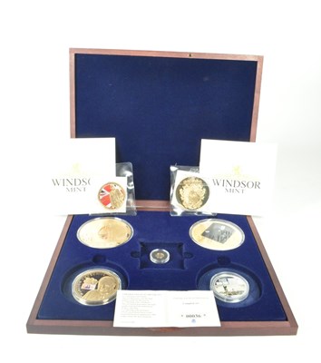 Lot 508 - WINDSOR MINT - COLLECTION OF CHURCHILL RELATED COINS