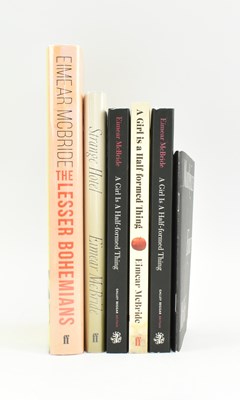 Lot 352 - MCBRIDE, EIMEAR. SIX FIRST EDITIONS INCL. A GIRL IS A HALF FORMED THING