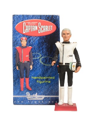Lot 737 - CAPTAIN SCARLET – GERRY ANDERSON – ROBERT HARROP FIGURINE / STATUE