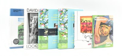 Lot 132 - ARTIST BIOGRAPHIES. COLLECTION OF SIX SIGNED FIRST EDITIONS