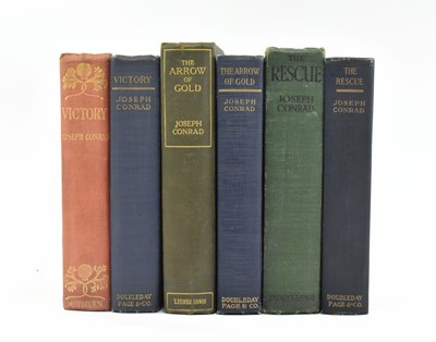 Lot 227 - CONRAD, JOSEPH. SIX FIRST UK & FIRST US EDITION NOVELS IN ORIG. CLOTH