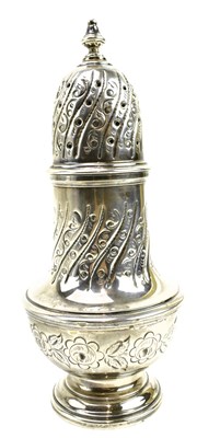 Lot 27 - 20TH CENTURY HALLMARKED SILVER SUGAR SIFTER 1966 LONDON