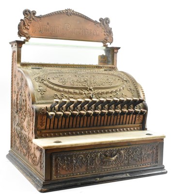 Lot 436 - NATIONAL CASH REGISTER CO. DAYTON, OHIO, U.S.A - BRASS TILL