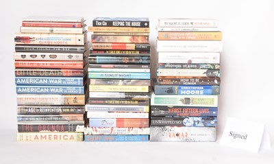 Lot 282 - SIGNED MODERN FIRST EDITIONS. LARGE COLLECTION OF LITERARY FICTION TITLES