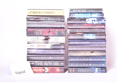 Lot 377 - SCI FI & HISTORICAL FICTION. COLLECTION OF MAJ SIGNED FIRST EDITIONS & LIMITED EDITIONS