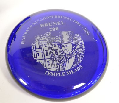 Lot 114 - COLLECTION OF 20TH CENTURY COBALT BLUE GLASS INCLUDING BRISTOL BLUE