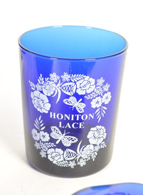 Lot 114 - COLLECTION OF 20TH CENTURY COBALT BLUE GLASS INCLUDING BRISTOL BLUE
