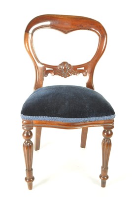 Lot 347 - 20TH CENTURY MINIATURE MAHOGANY APPRENTICE STYLE CHAIR