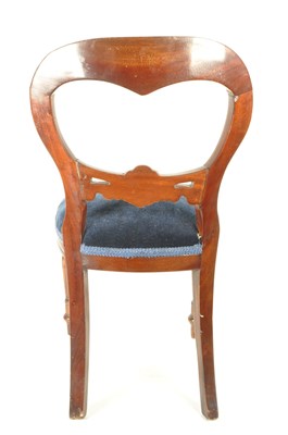 Lot 347 - 20TH CENTURY MINIATURE MAHOGANY APPRENTICE STYLE CHAIR