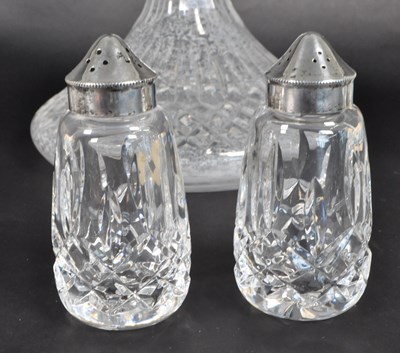 Lot 125 - WATERFORD CRYSTAL, IRELAND - LISMORE CRYSTAL GLASSES & DECANTER