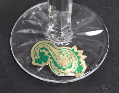 Lot 125 - WATERFORD CRYSTAL, IRELAND - LISMORE CRYSTAL GLASSES & DECANTER