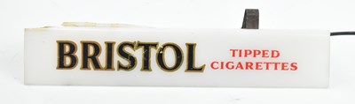 Lot 191 - BRISTOL TIPPED CIGARETTES - ADVERTISING SHELF LIGHT STRIP