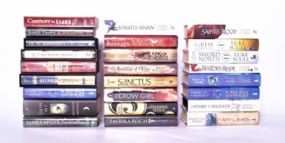 Lot 347 - SIGNED MODERN FIRST EDITIONS. LARGE COLLECTION OF HISTORICAL FICTION TITLES, MANY SIGNED & LIM EDS