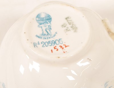 Lot 119 - CHAPMAN - EARLY 20TH CENTURY CHINA PART TEA SERVICE
