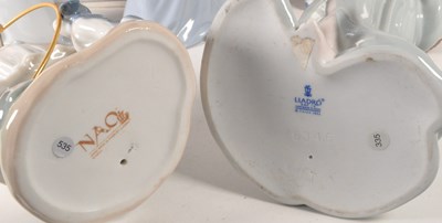 Lot 121 - LLADRO - NAO - COLLECTION OF LATE 20TH CENTURY PORCELAIN FIGURES