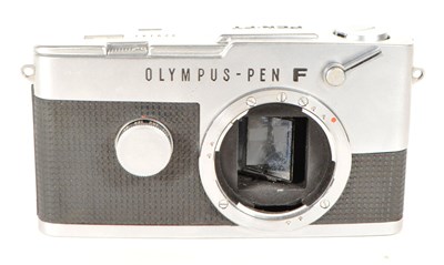 Lot 350 - OLYMPUS - 1960S PEN FT 35MM HALF FRAME SLR CAMERA
