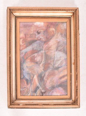 Lot 367 - 20TH CENTURY ABSTRACT WATERCOLOUR ON PAPER