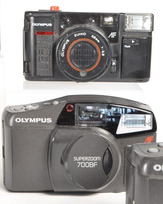Lot 365 - OLYMPUS - COLLECTION OF 35MM COMPACT CAMERAS