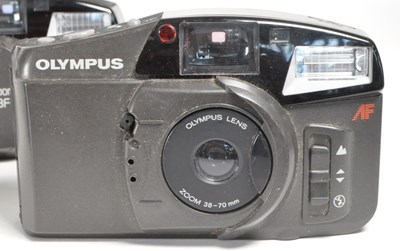 Lot 365 - OLYMPUS - COLLECTION OF 35MM COMPACT CAMERAS
