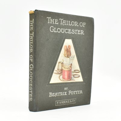Lot 211 - POTTER, BEATRIX. C1910 THE TAILOR OF GLOUCESTER EARLY EDITION IN ORIG. BOARDS