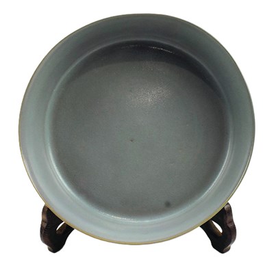 Lot 80 - A RUYAO BRUSH WASHER 汝窑 笔洗