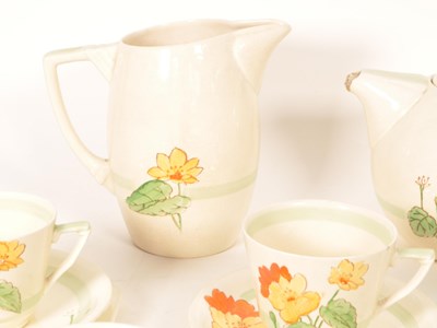Lot 123 - MIDWINTER - MID CENTURY ART DECO STYLE TEA SERVICE