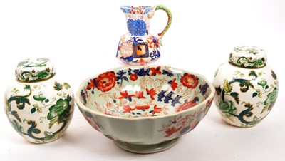 Lot 172 - COLLECTION IRONSTONE CHINA - MASONS & DAVENPORT