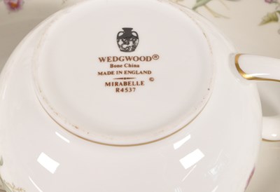 Lot 126 - WEDGWOOD - MID CENTURY MIRABELLE CHINA SERVICE