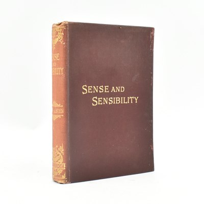 Lot 22 - AUSTEN, JANE. C1895 SENSE AND SENSIBILITY IN ORIG. CLOTH