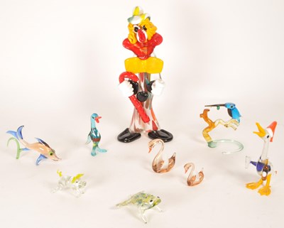 Lot 137 - COLLECTION OF ITALIAN LATE 20TH CENTURY STUDIO GLASS PIECES