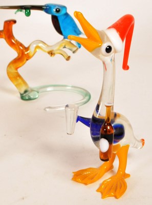 Lot 137 - COLLECTION OF ITALIAN LATE 20TH CENTURY STUDIO GLASS PIECES