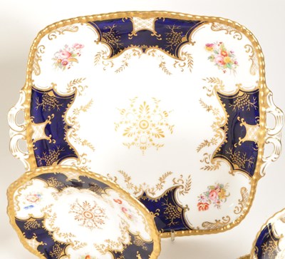 Lot 144 - COALPORT ENGLISH PORCELAIN TEA SERVICE