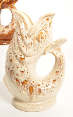 Lot 165 - COLLECTION OF VINTAGE 20TH CENTURY FISH GLUG JUGS