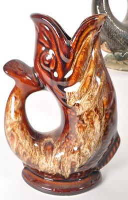 Lot 165 - COLLECTION OF VINTAGE 20TH CENTURY FISH GLUG JUGS