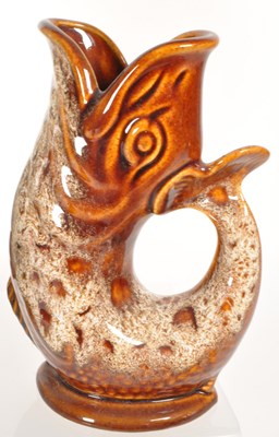 Lot 165 - COLLECTION OF VINTAGE 20TH CENTURY FISH GLUG JUGS