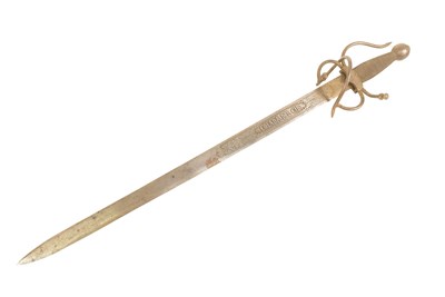 Lot 213 - 20TH CENTURY SPANISH ' COLADA DEL CID ' STYLE RAPIER SWORD