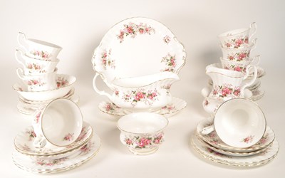 Lot 160 - 20TH CENTURY ROYAL ALBERT LAVENDER ROSE TEA SERVICE